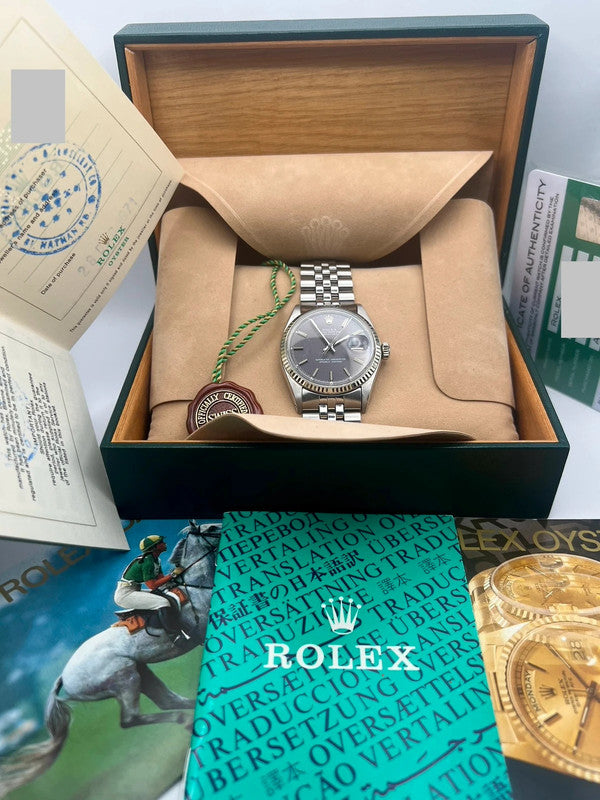 ROLEX Datejust 1601 grey