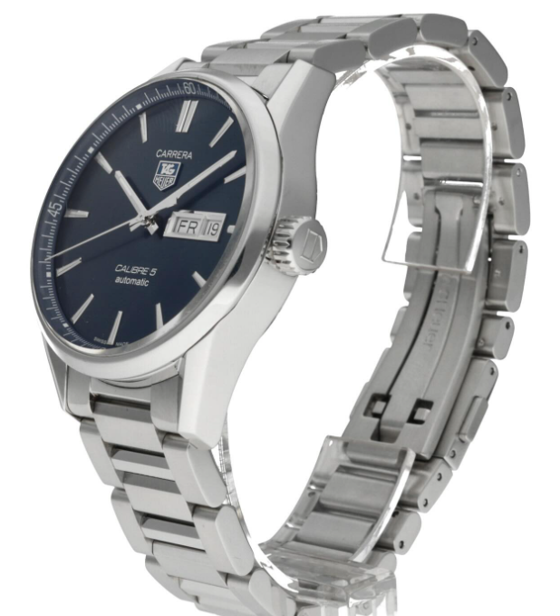 TAG HEUER Carrera Day-Date bleu soleil