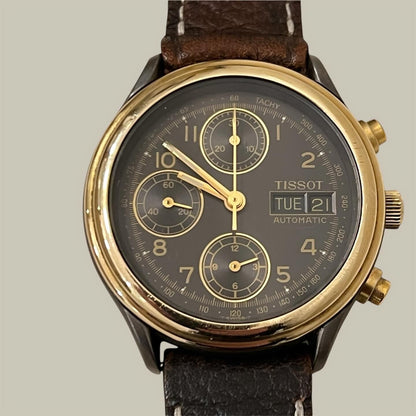 TISSOT SEASTAR AUTOMATIC CHRONOGRAPHE VINTAGE "METALGUN" (rare)