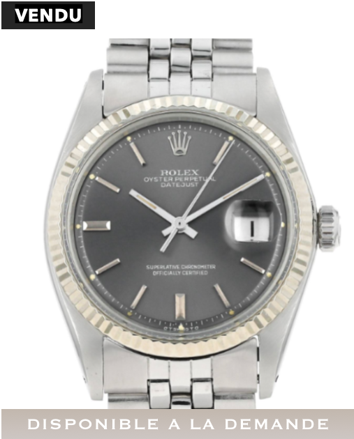 ROLEX Datejust 1601 grey