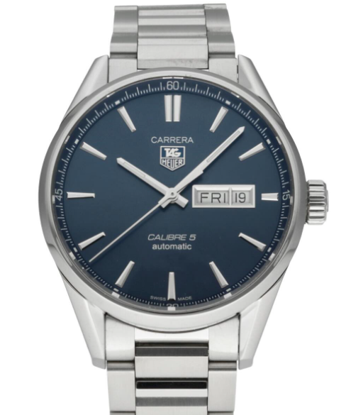 TAG HEUER Carrera Day-Date bleu soleil