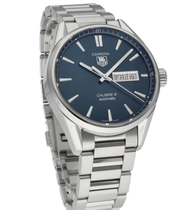 TAG HEUER Carrera Day-Date bleu soleil