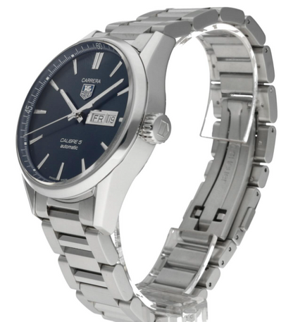TAG HEUER Carrera Day-Date bleu soleil