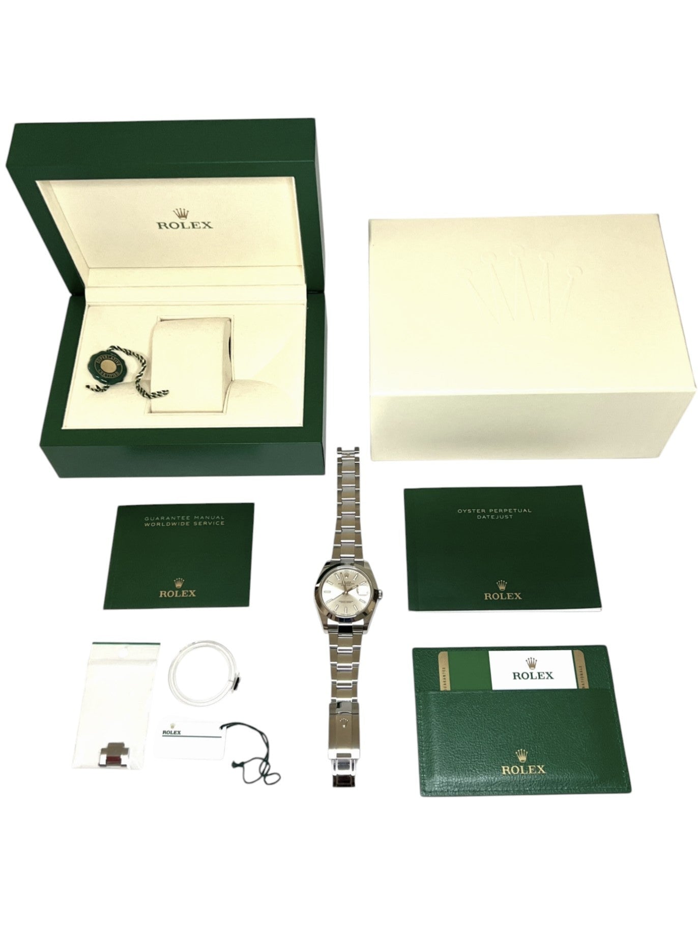 ROLEX Datejust 41mm silver