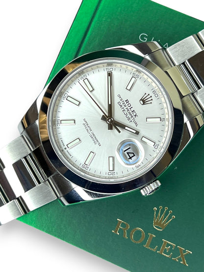 ROLEX Datejust 41mm silver